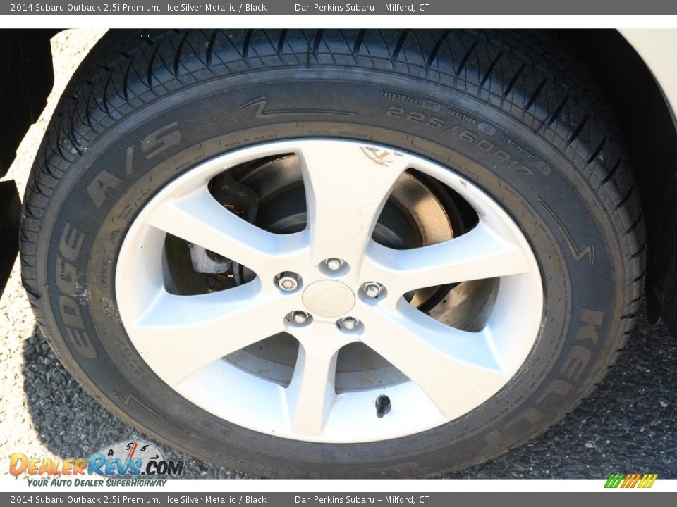 2014 Subaru Outback 2.5i Premium Ice Silver Metallic / Black Photo #24