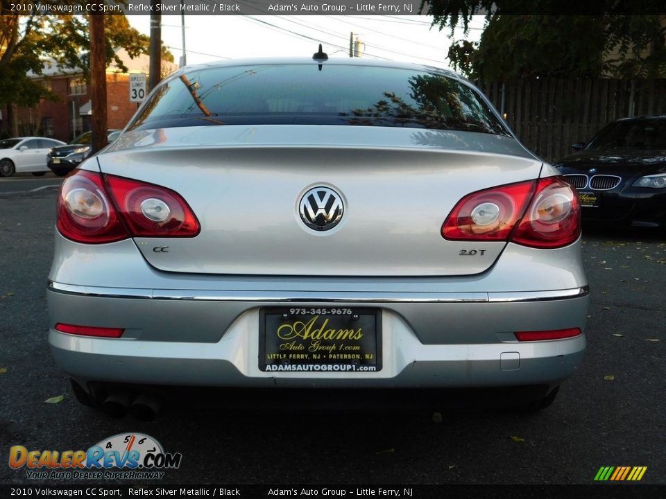 2010 Volkswagen CC Sport Reflex Silver Metallic / Black Photo #6