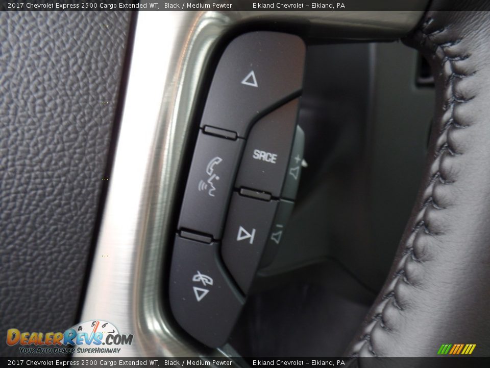 Controls of 2017 Chevrolet Express 2500 Cargo Extended WT Photo #17