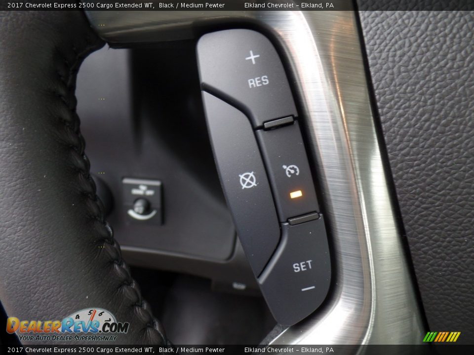 Controls of 2017 Chevrolet Express 2500 Cargo Extended WT Photo #18