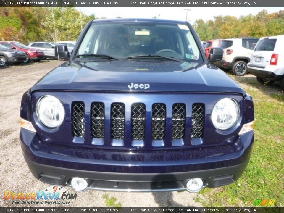 2017 Jeep Patriot Latitude 4x4 True Blue Pearl / Dark Slate Gray Photo #13