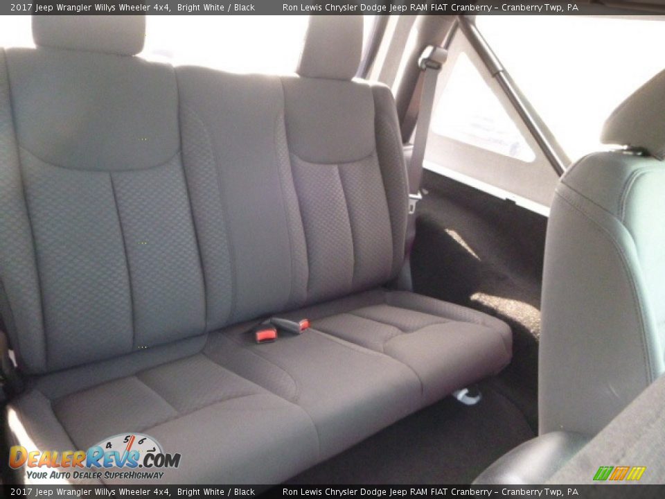 2017 Jeep Wrangler Willys Wheeler 4x4 Bright White / Black Photo #9