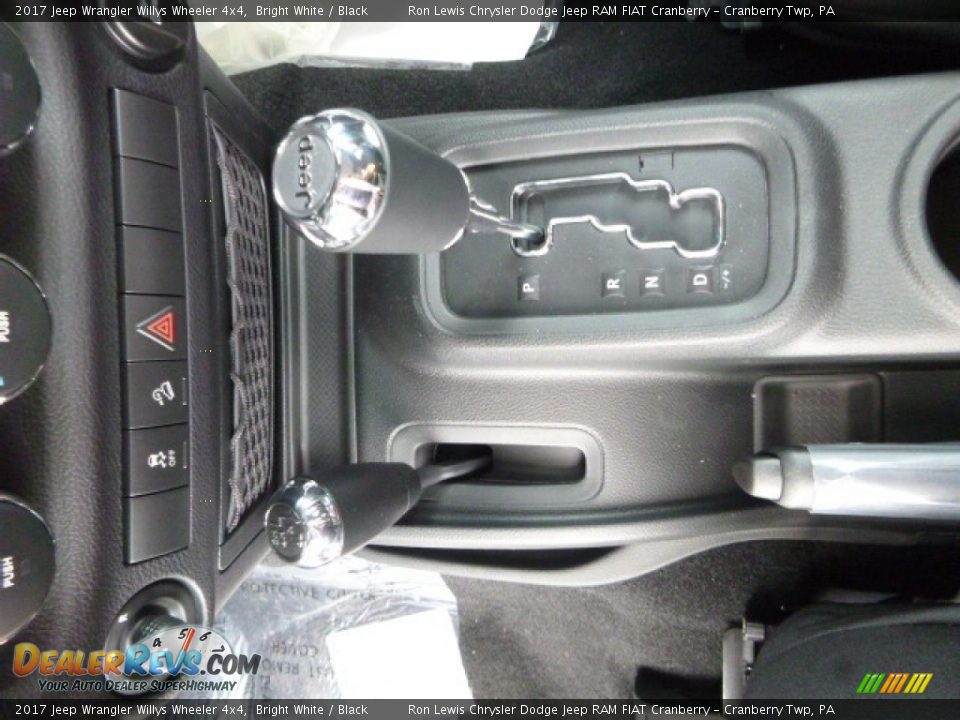 2017 Jeep Wrangler Willys Wheeler 4x4 Bright White / Black Photo #19