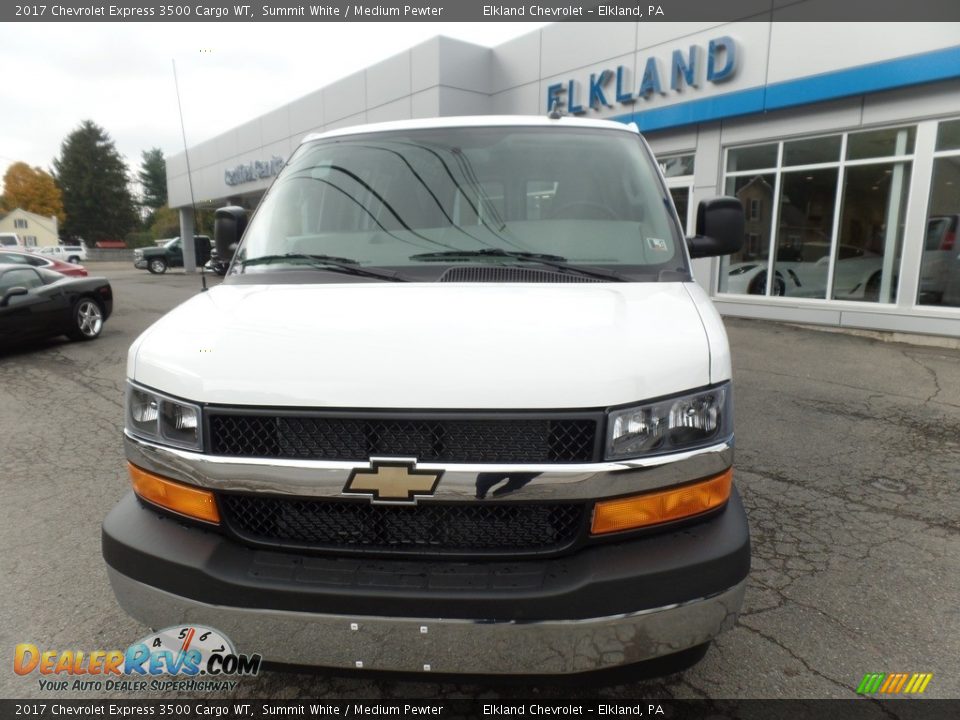 2017 Chevrolet Express 3500 Cargo WT Summit White / Medium Pewter Photo #2
