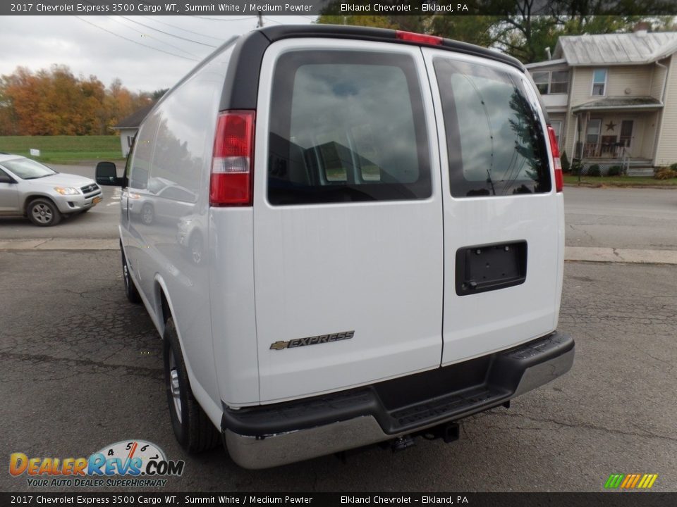 2017 Chevrolet Express 3500 Cargo WT Summit White / Medium Pewter Photo #6