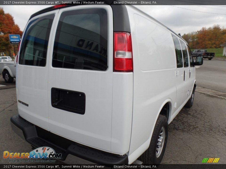 2017 Chevrolet Express 3500 Cargo WT Summit White / Medium Pewter Photo #7