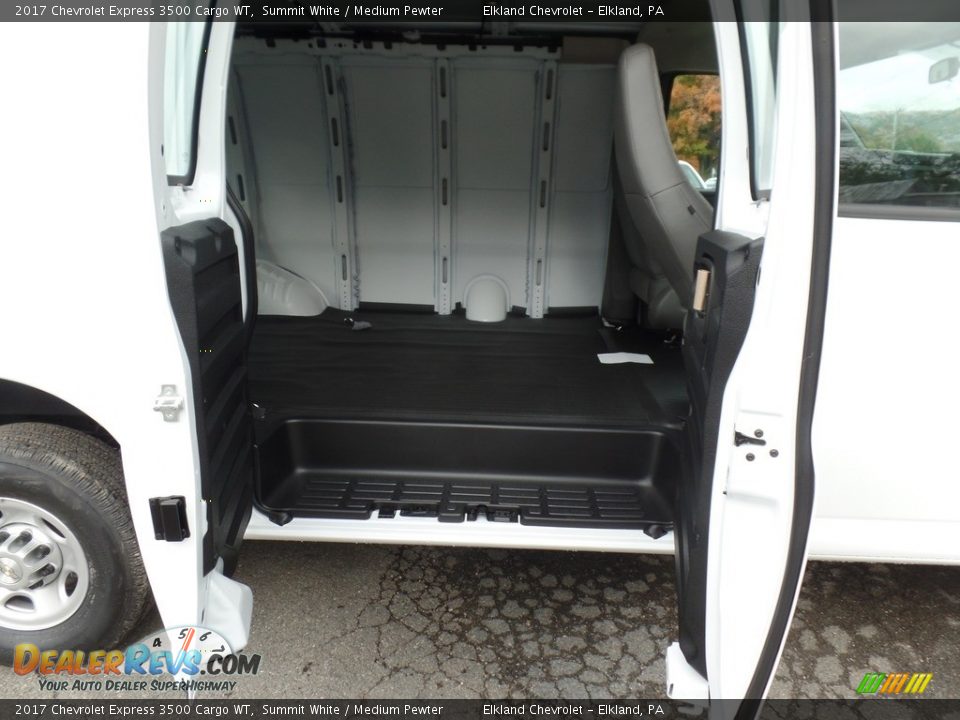 2017 Chevrolet Express 3500 Cargo WT Summit White / Medium Pewter Photo #11