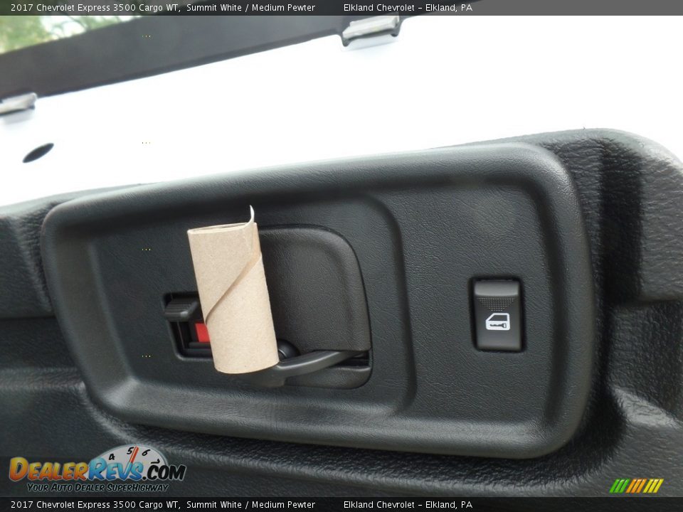2017 Chevrolet Express 3500 Cargo WT Summit White / Medium Pewter Photo #12