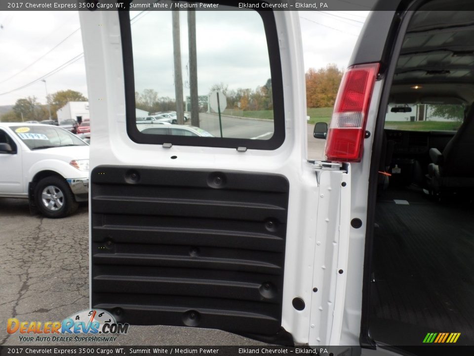 2017 Chevrolet Express 3500 Cargo WT Summit White / Medium Pewter Photo #13