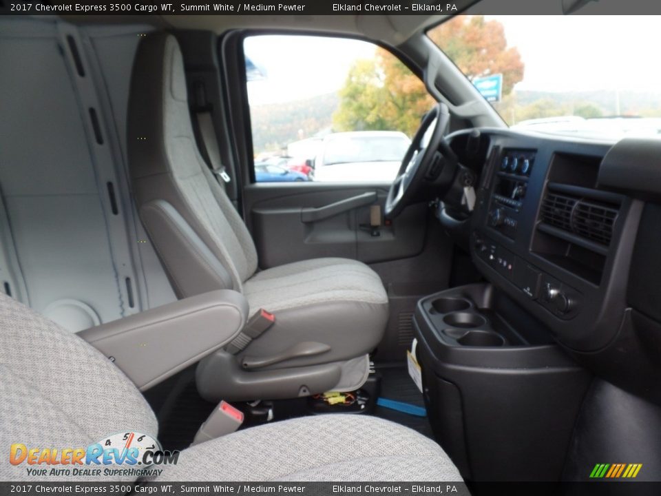 2017 Chevrolet Express 3500 Cargo WT Summit White / Medium Pewter Photo #21