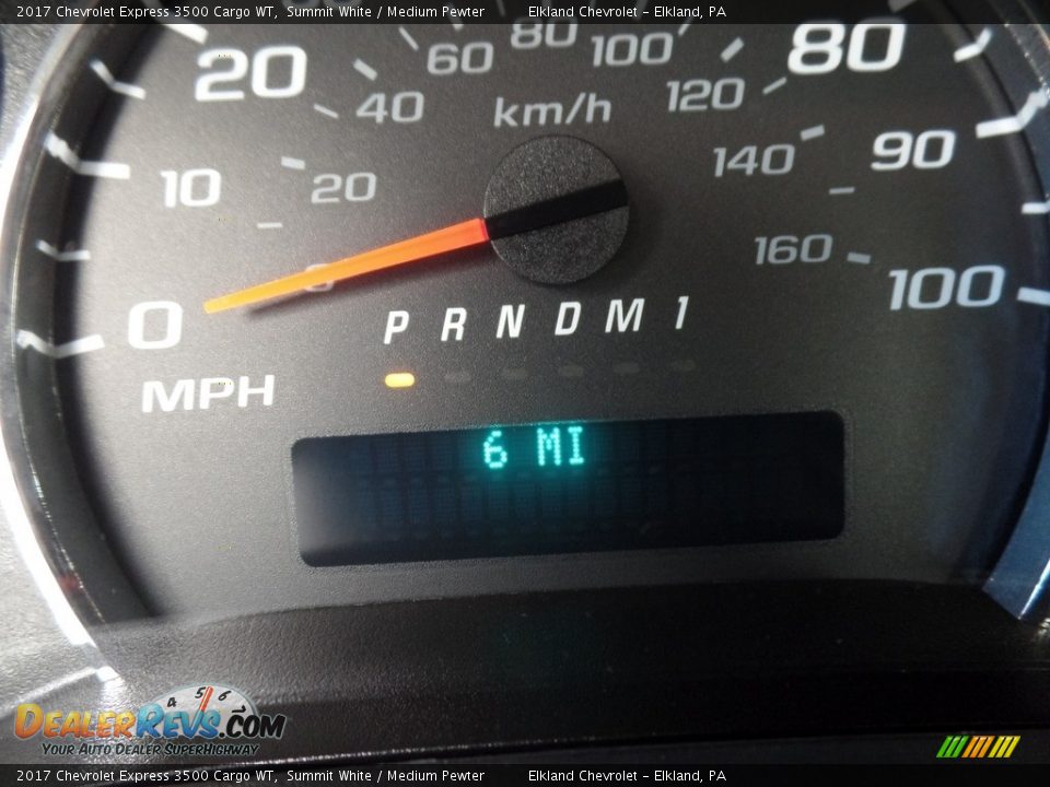 2017 Chevrolet Express 3500 Cargo WT Summit White / Medium Pewter Photo #25