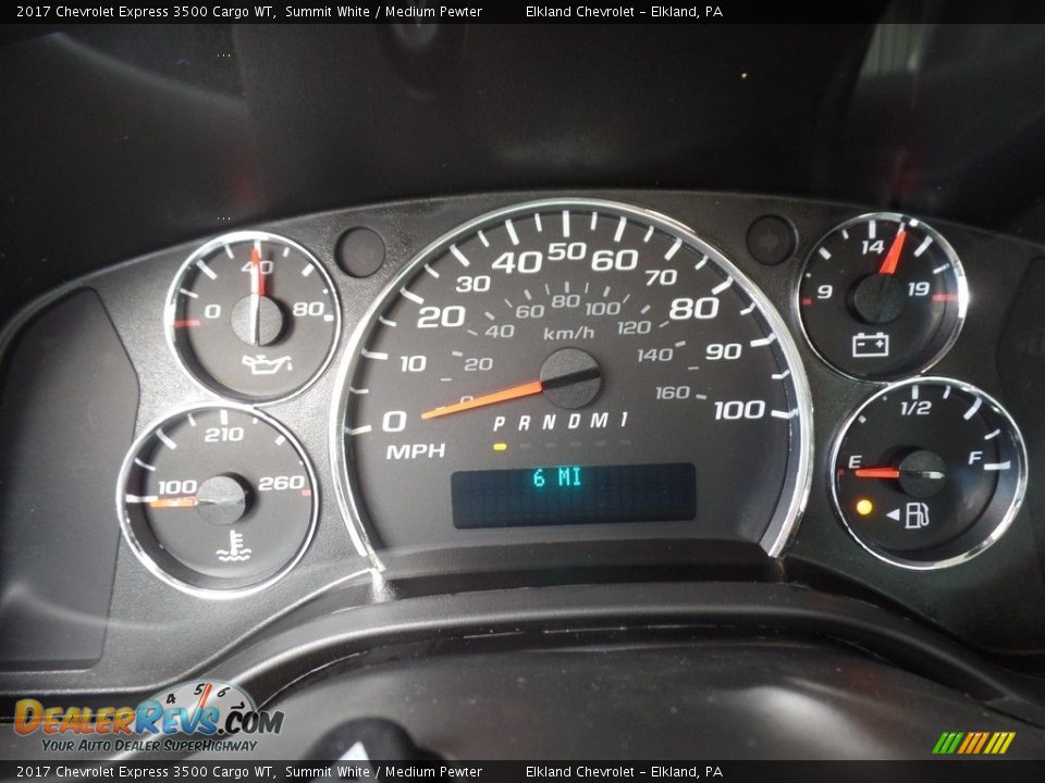 2017 Chevrolet Express 3500 Cargo WT Summit White / Medium Pewter Photo #26