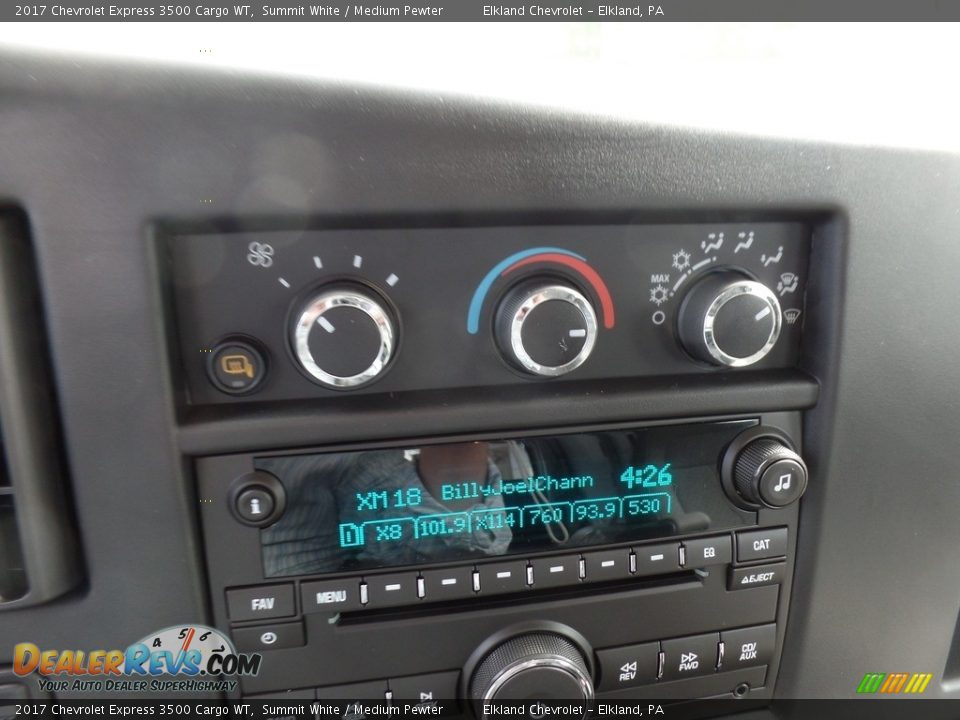 2017 Chevrolet Express 3500 Cargo WT Summit White / Medium Pewter Photo #27