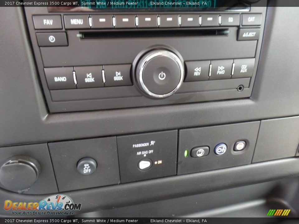 2017 Chevrolet Express 3500 Cargo WT Summit White / Medium Pewter Photo #28