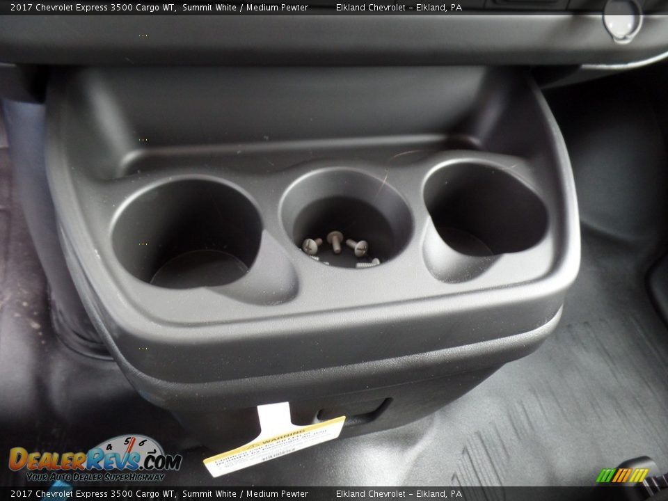 2017 Chevrolet Express 3500 Cargo WT Summit White / Medium Pewter Photo #33