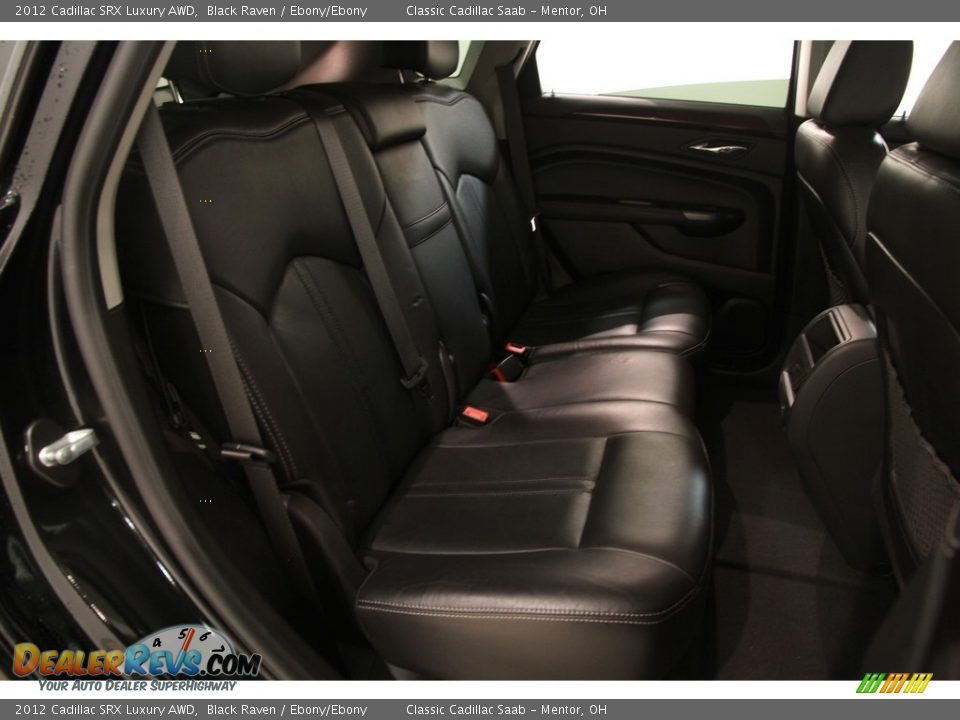 2012 Cadillac SRX Luxury AWD Black Raven / Ebony/Ebony Photo #12