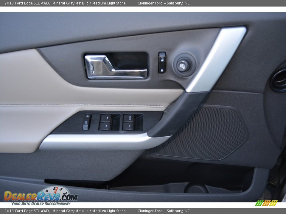 2013 Ford Edge SEL AWD Mineral Gray Metallic / Medium Light Stone Photo #8