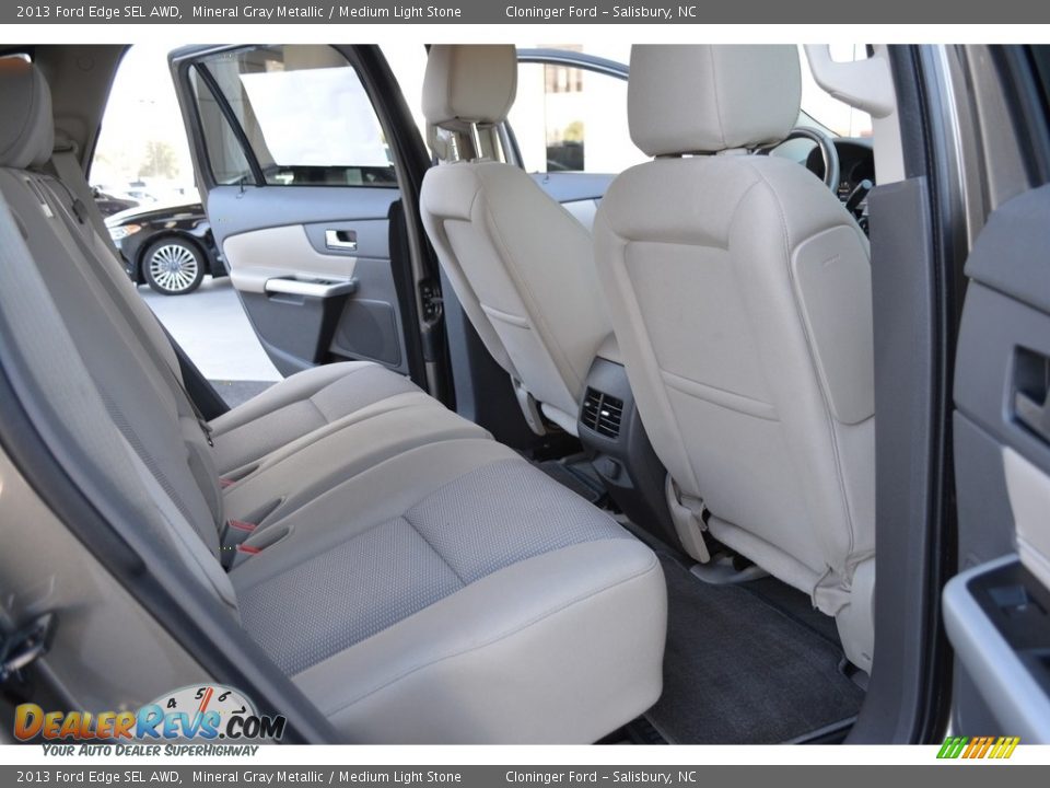 2013 Ford Edge SEL AWD Mineral Gray Metallic / Medium Light Stone Photo #13