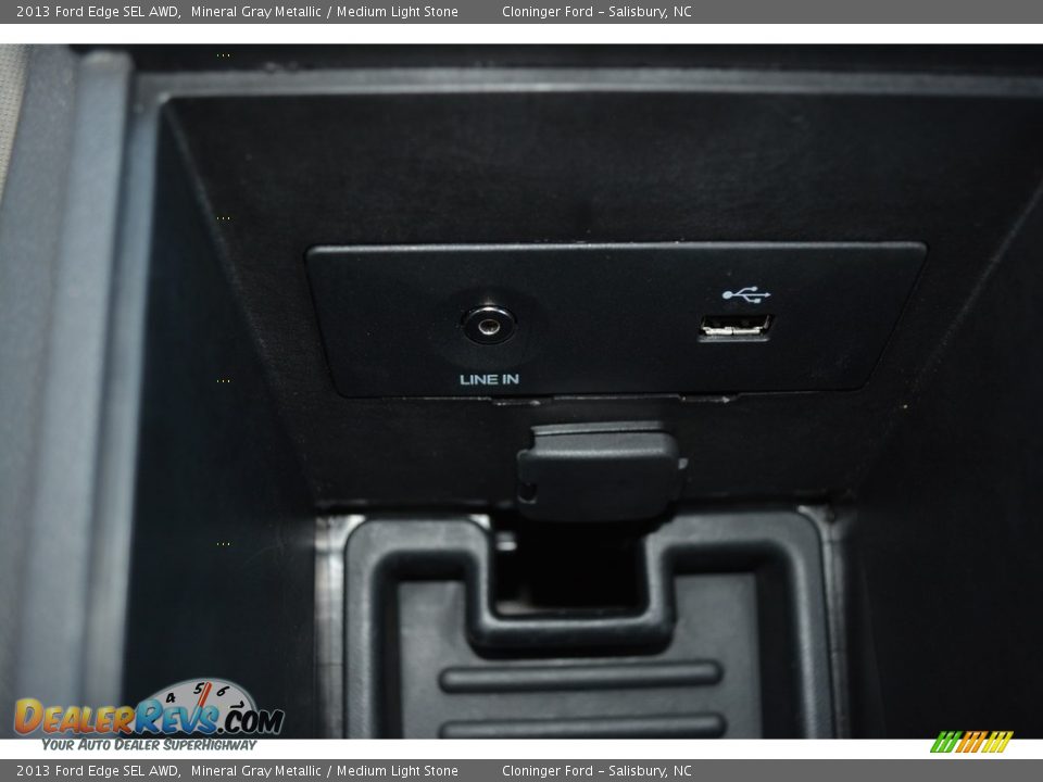 2013 Ford Edge SEL AWD Mineral Gray Metallic / Medium Light Stone Photo #17