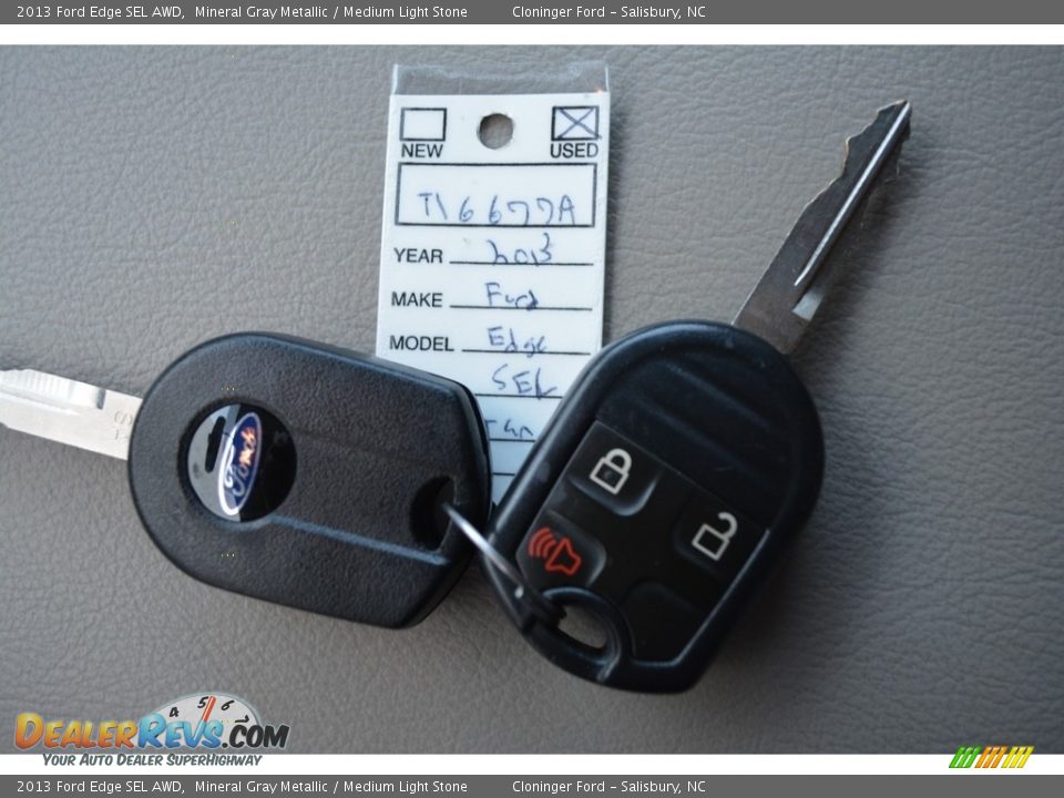 2013 Ford Edge SEL AWD Mineral Gray Metallic / Medium Light Stone Photo #21