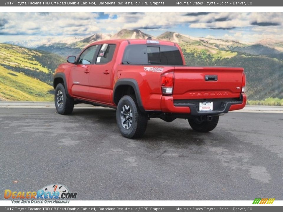 2017 Toyota Tacoma TRD Off Road Double Cab 4x4 Barcelona Red Metallic / TRD Graphite Photo #3