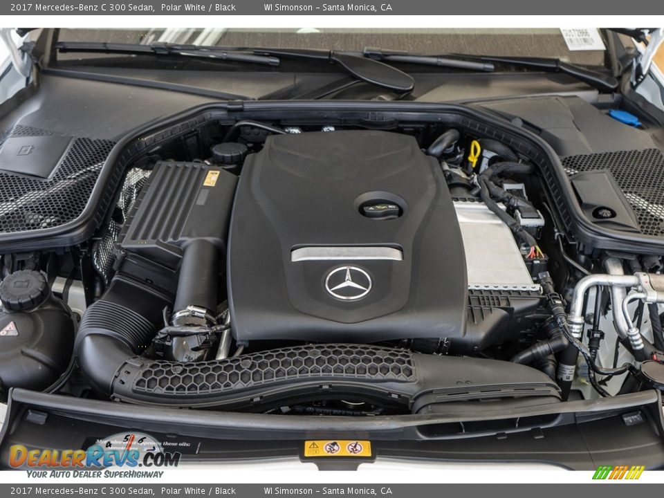 2017 Mercedes-Benz C 300 Sedan 2.0 Liter DI Turbocharged DOHC 16-Valve VVT 4 Cylinder Engine Photo #9