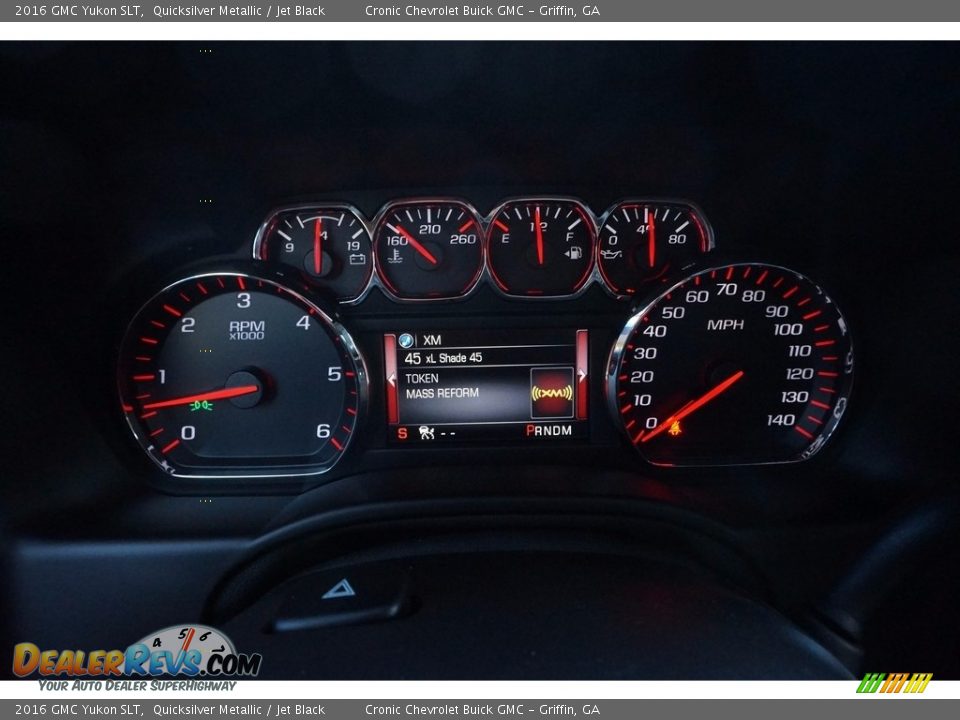 2016 GMC Yukon SLT Quicksilver Metallic / Jet Black Photo #14