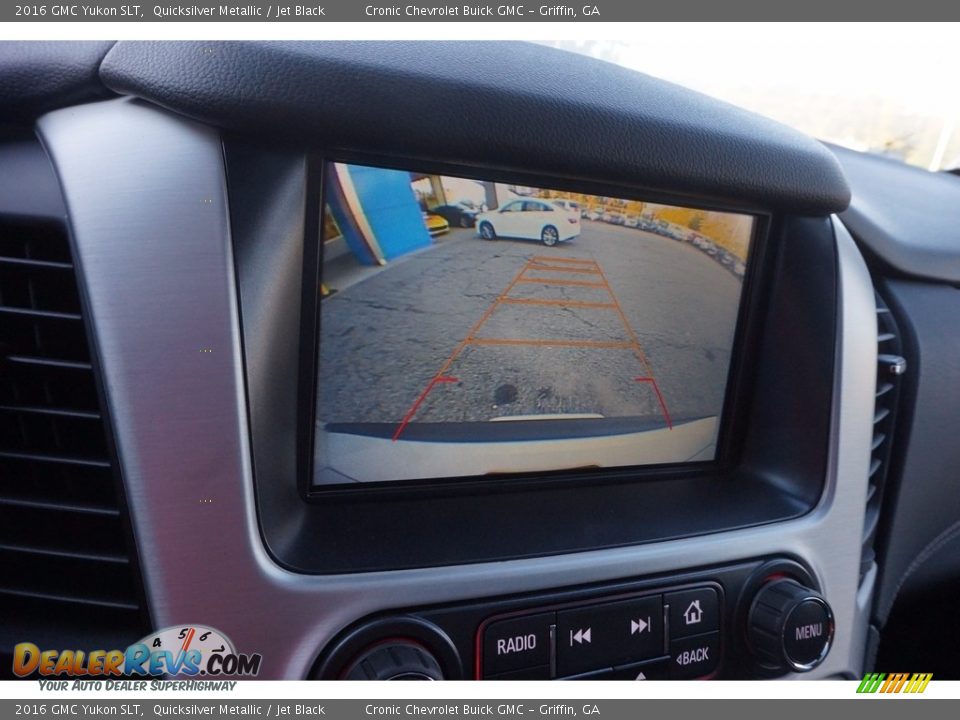 2016 GMC Yukon SLT Quicksilver Metallic / Jet Black Photo #16