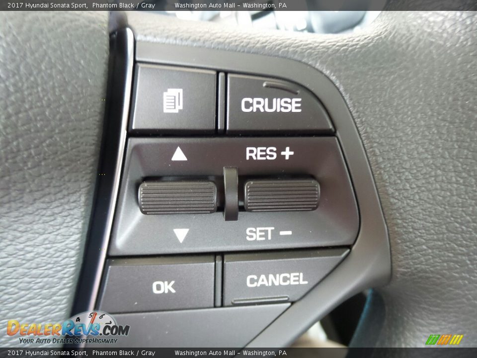 Controls of 2017 Hyundai Sonata Sport Photo #26
