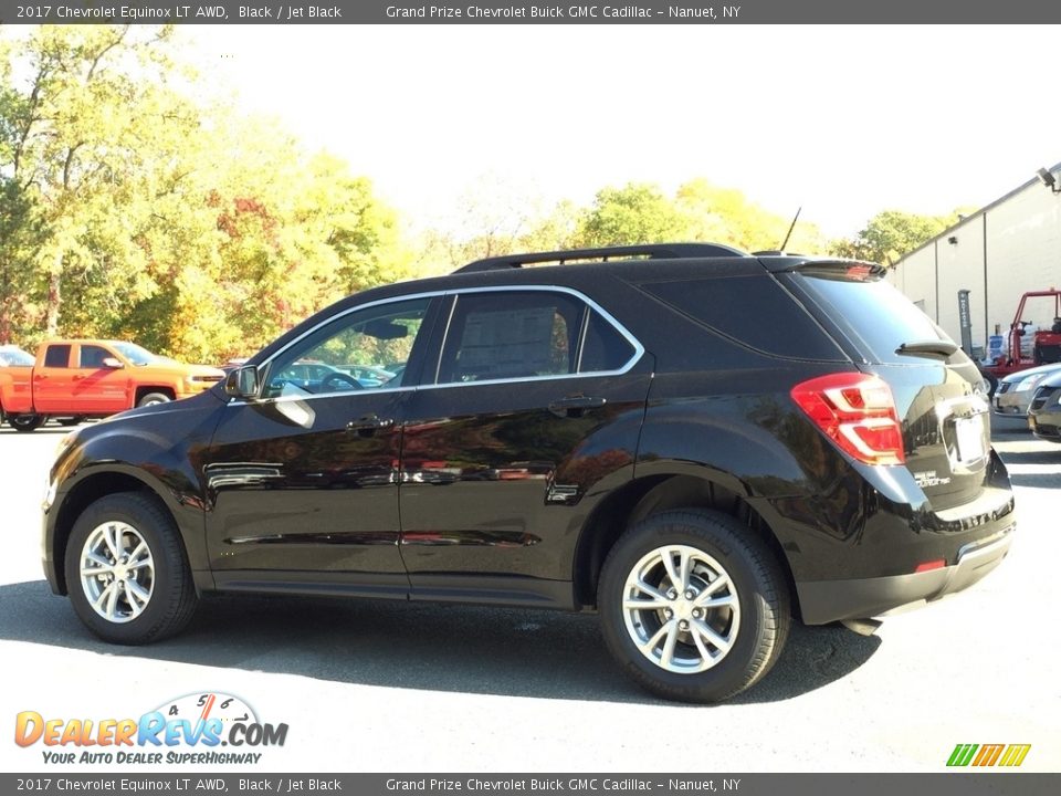 2017 Chevrolet Equinox LT AWD Black / Jet Black Photo #6