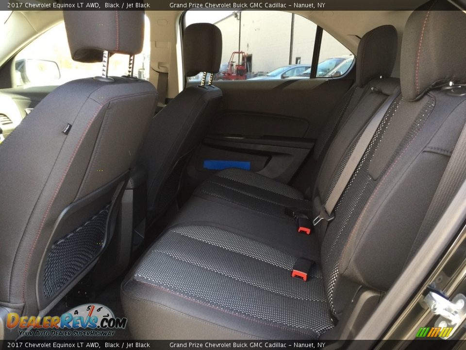 2017 Chevrolet Equinox LT AWD Black / Jet Black Photo #7