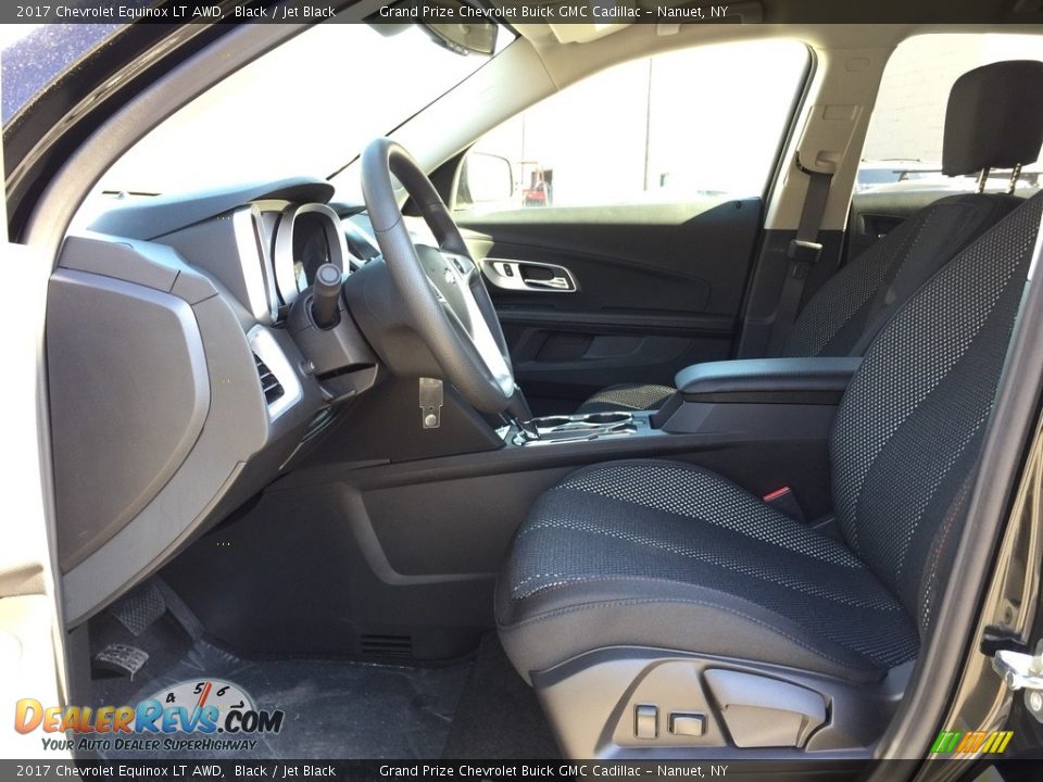 2017 Chevrolet Equinox LT AWD Black / Jet Black Photo #9
