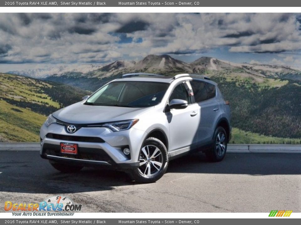 2016 Toyota RAV4 XLE AWD Silver Sky Metallic / Black Photo #5