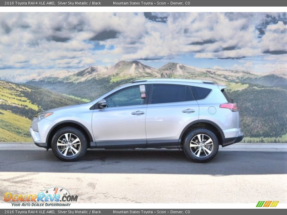 2016 Toyota RAV4 XLE AWD Silver Sky Metallic / Black Photo #6