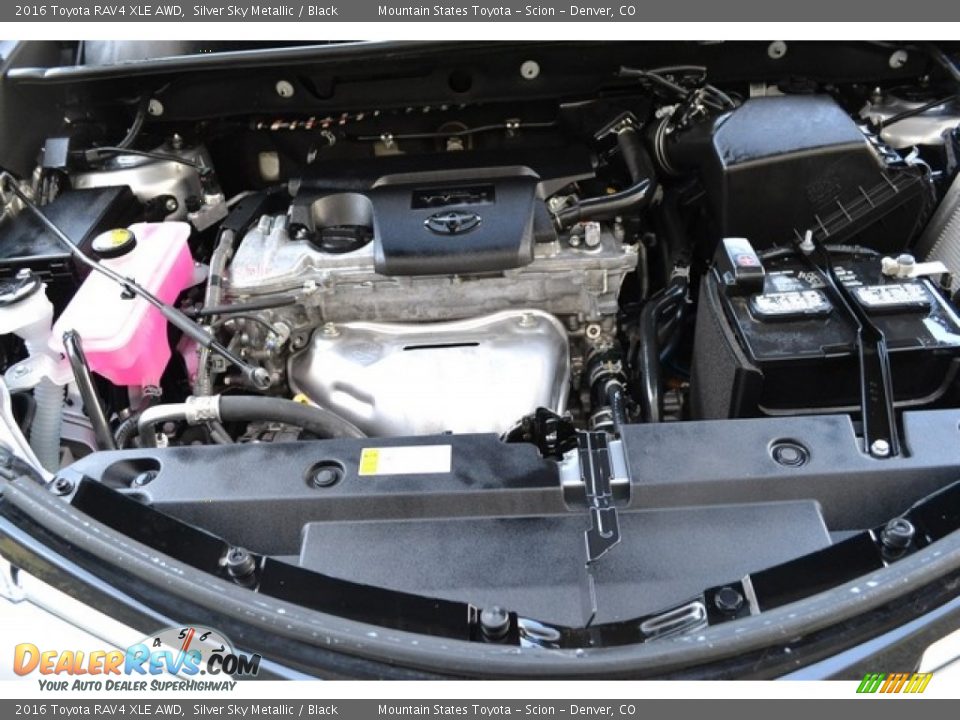 2016 Toyota RAV4 XLE AWD Silver Sky Metallic / Black Photo #28