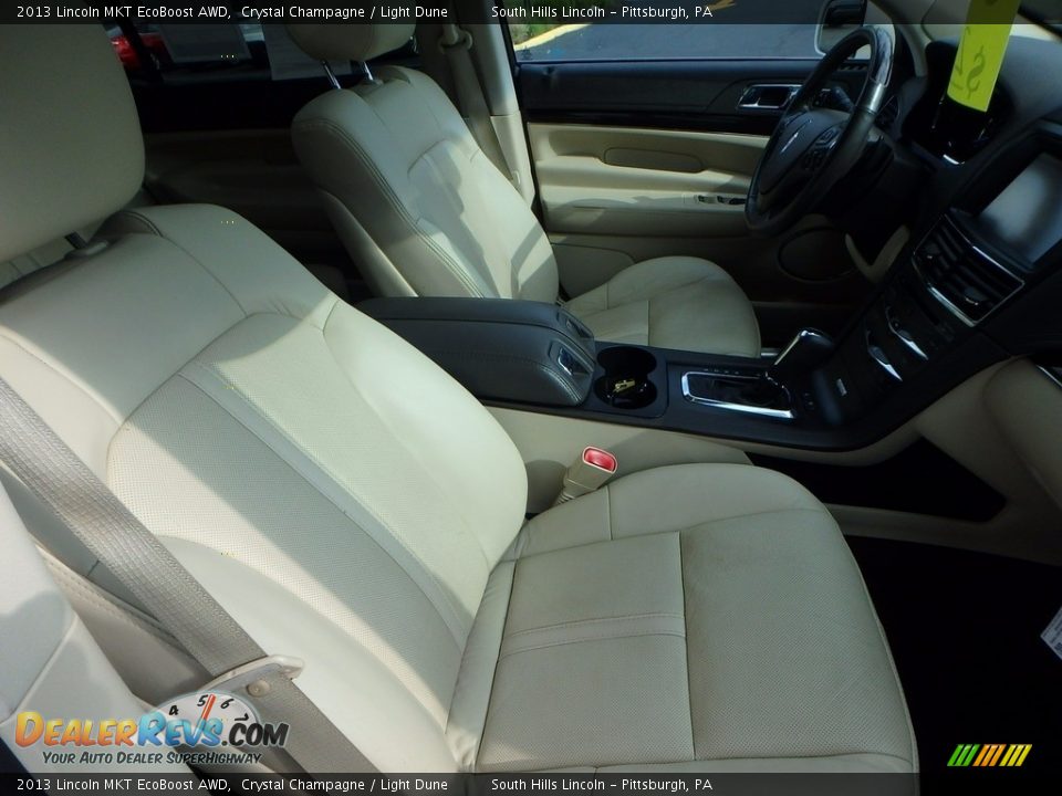 2013 Lincoln MKT EcoBoost AWD Crystal Champagne / Light Dune Photo #10