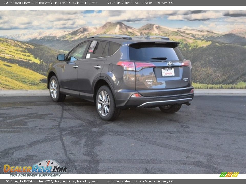 2017 Toyota RAV4 Limited AWD Magnetic Gray Metallic / Ash Photo #3