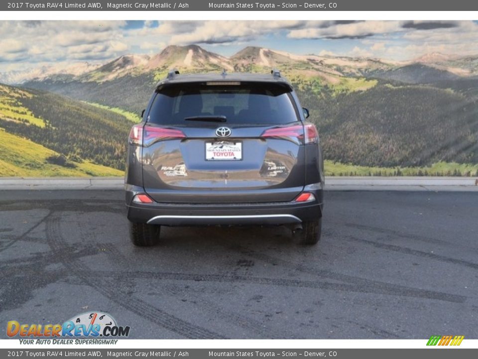 2017 Toyota RAV4 Limited AWD Magnetic Gray Metallic / Ash Photo #4