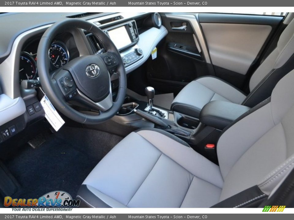 2017 Toyota RAV4 Limited AWD Magnetic Gray Metallic / Ash Photo #5