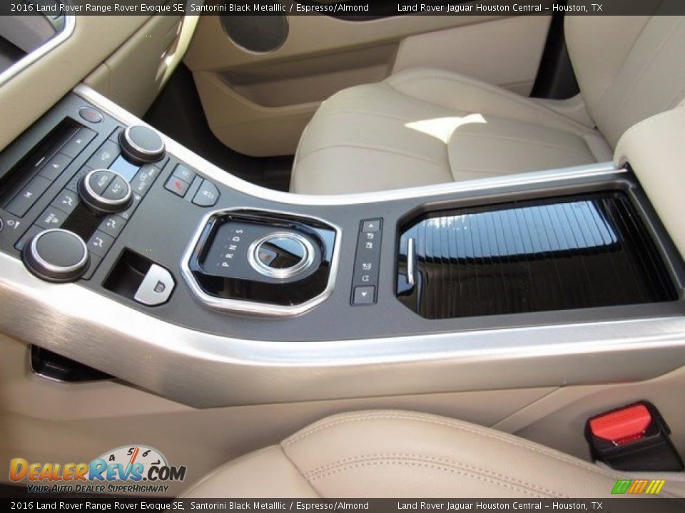 2016 Land Rover Range Rover Evoque SE Santorini Black Metalllic / Espresso/Almond Photo #11