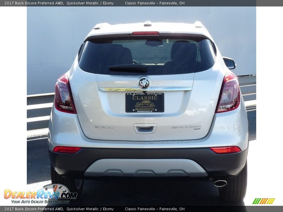 2017 Buick Encore Preferred AWD Quicksilver Metallic / Ebony Photo #3