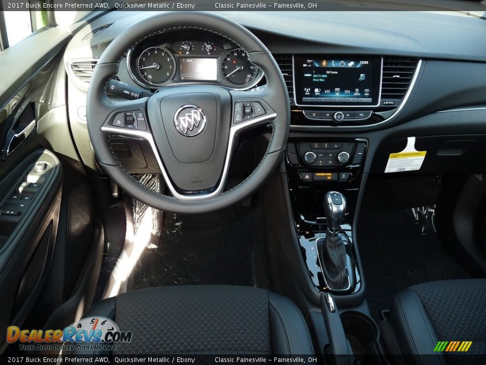 Dashboard of 2017 Buick Encore Preferred AWD Photo #7