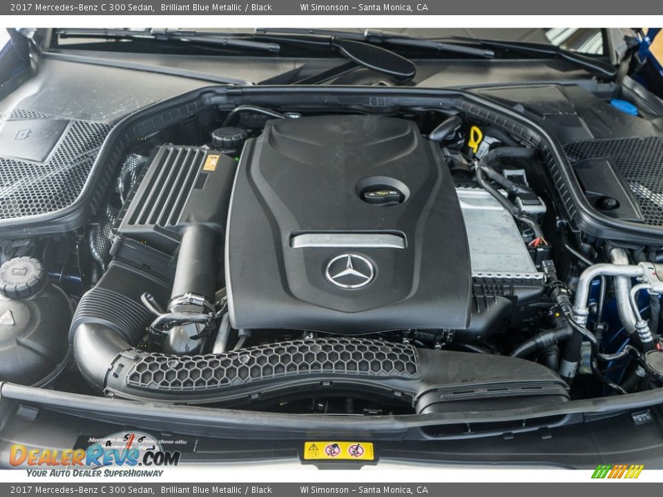 2017 Mercedes-Benz C 300 Sedan 2.0 Liter DI Turbocharged DOHC 16-Valve VVT 4 Cylinder Engine Photo #9
