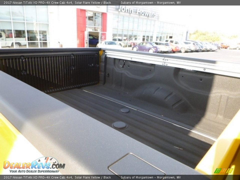 2017 Nissan TITAN XD PRO-4X Crew Cab 4x4 Solar Flare Yellow / Black Photo #6