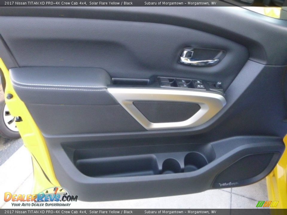 Door Panel of 2017 Nissan TITAN XD PRO-4X Crew Cab 4x4 Photo #13