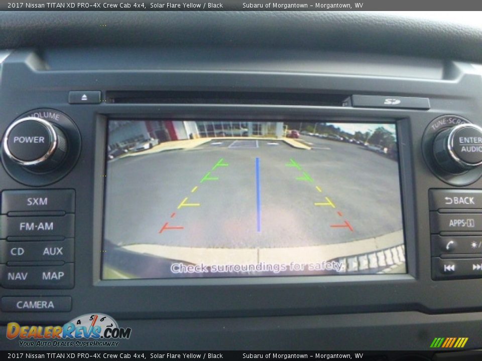 2017 Nissan TITAN XD PRO-4X Crew Cab 4x4 Solar Flare Yellow / Black Photo #16