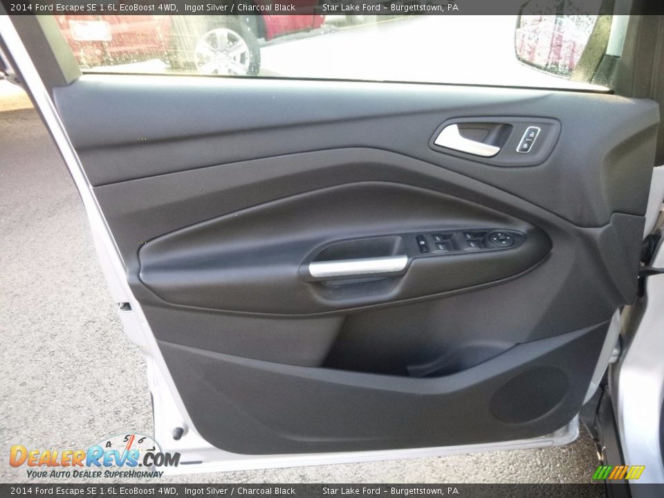 2014 Ford Escape SE 1.6L EcoBoost 4WD Ingot Silver / Charcoal Black Photo #14