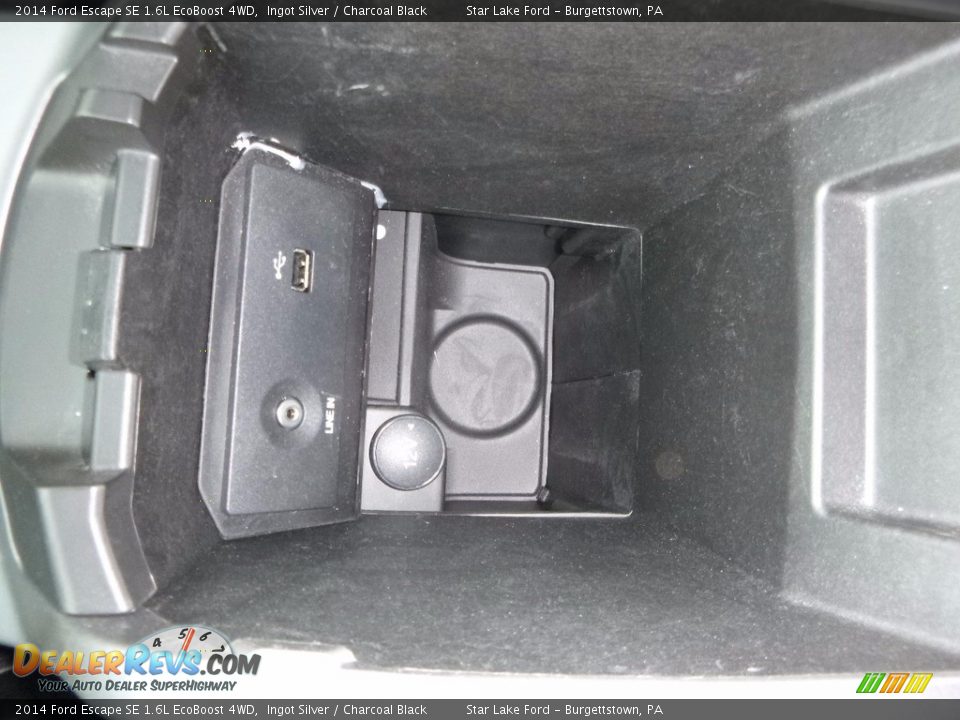 2014 Ford Escape SE 1.6L EcoBoost 4WD Ingot Silver / Charcoal Black Photo #19