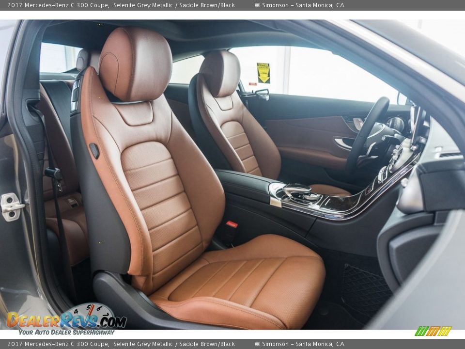 Saddle Brown/Black Interior - 2017 Mercedes-Benz C 300 Coupe Photo #2