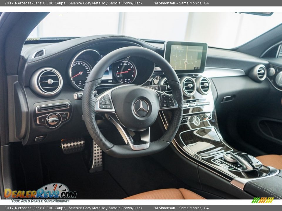 Dashboard of 2017 Mercedes-Benz C 300 Coupe Photo #5